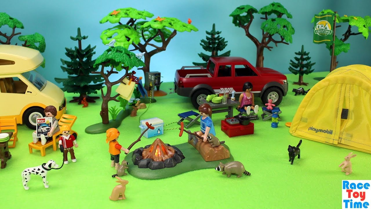 Playmobil Summer Fun Camping Building Playset - Build Review 