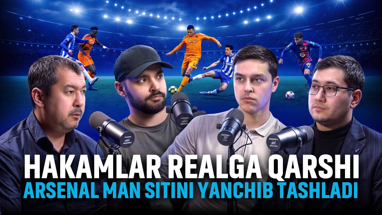 Hakamlar Realga qarshi? | Inter yana Milanni yuta olmadi | Arsenal - Man Sitini yanchib tashladi