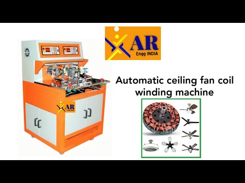 Automatic Ceiling fan coil winding machine by |AR Engineering| contact us 9927244476,8279441633