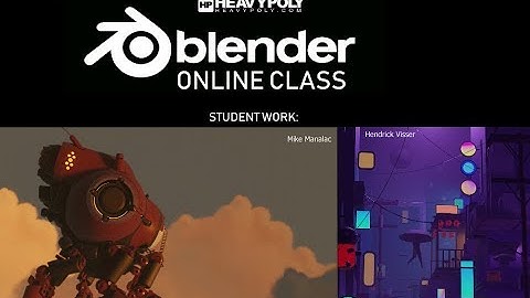 Blender Online Class Overview + Q/A