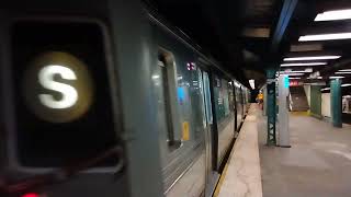 R68 #2916/#2924 (S) leaving Prospect Park