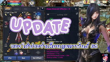 Cabal : Infinite Combo : อัพเดทของใส่ Blader ประจำเดือน ก.พ. 68