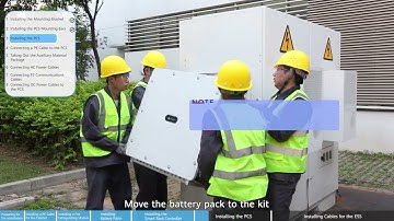 18 PV Guru-HUAWEI LUNA2000-200KWH-2H1 Commercial and Industrial Grid Forming ESS Installation Video