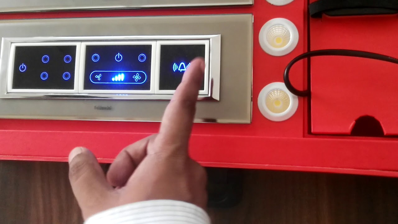 Gold medal home automation WiFi touch switches Kerala Tamil nadu