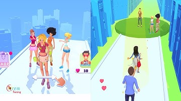 NOOB vs PRO vs HACKER in Makeover Run ( levels 79-85 ) | Cremgaming