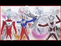 Ultraman Toys Collection Capsule Toys×11 Zero,Saga,Cosmos,Ginga,Taro,Zetton