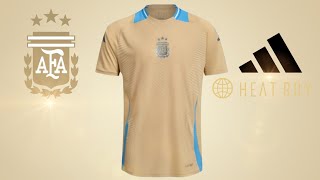 Camiseta de entrenamiento Afa tiro 24 PRO HEAT.RDY Argentina 2024 Adidas