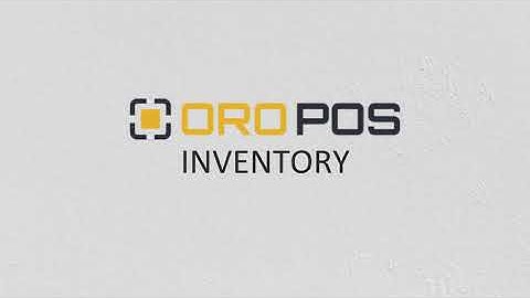 ORO POS Inventory