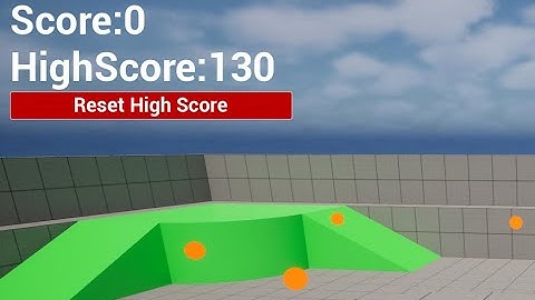 UE5 High Score Tutorial