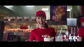 Реклама KFC - ролл Твистер Джуниор за 69 рублей