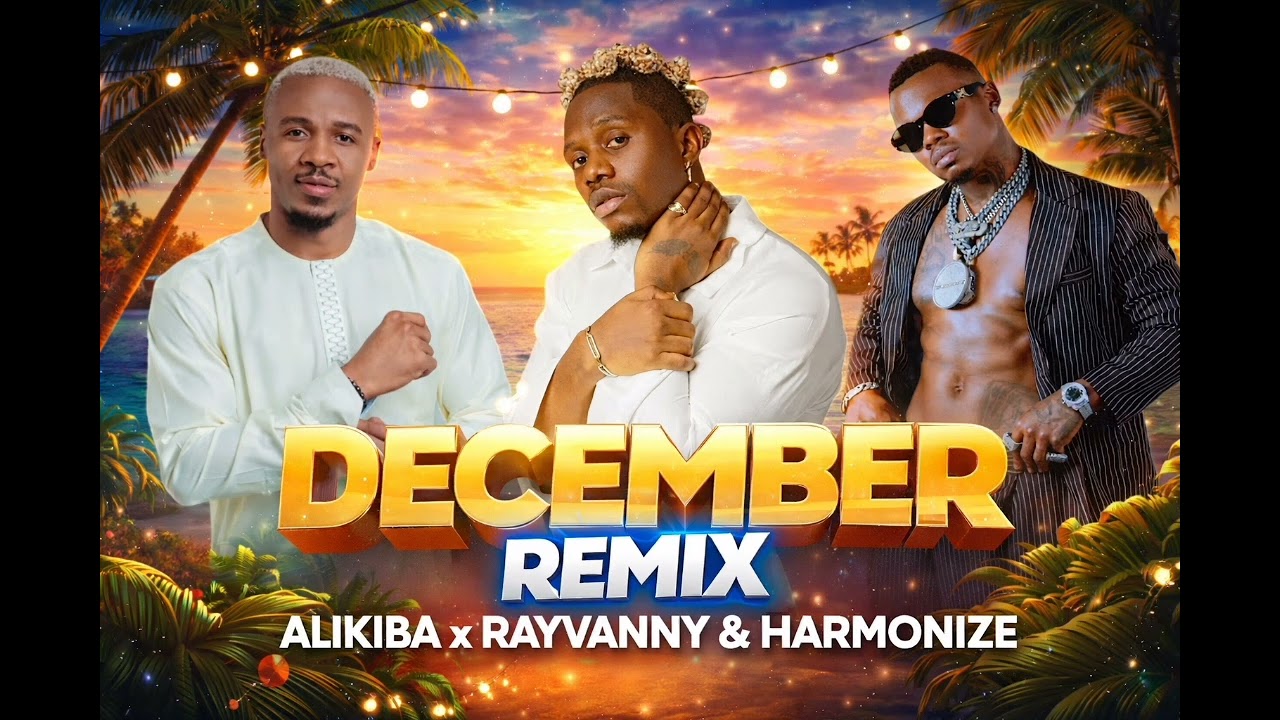 Alikiba x Rayvanny & Harmonize – December Remix | Latest Bongo Hit | AI Visualizer
