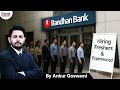 Bandhan Bank Recruitment 2025: Jobs for Freshers &amp; Experienced Professionals | By Ankur Sir
