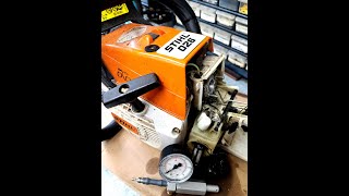 How To Check A Chainsaw Fuel Line For Leaks Without Removing It! #shorts