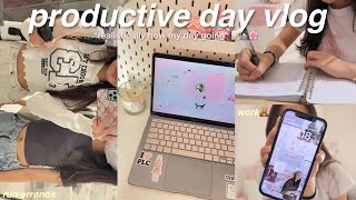 A DAY IN MY LIFE 🎀 *productive* afterschool, opening pr packages, run errands 🧸🤍