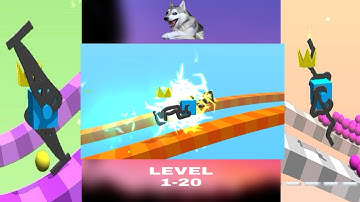 Draw Climber - LVL 1-20 - Gameplay Walkthrough