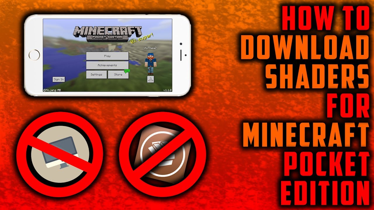 How to download Shaders Pack in Minecraft Pocket Edition on iOS (No