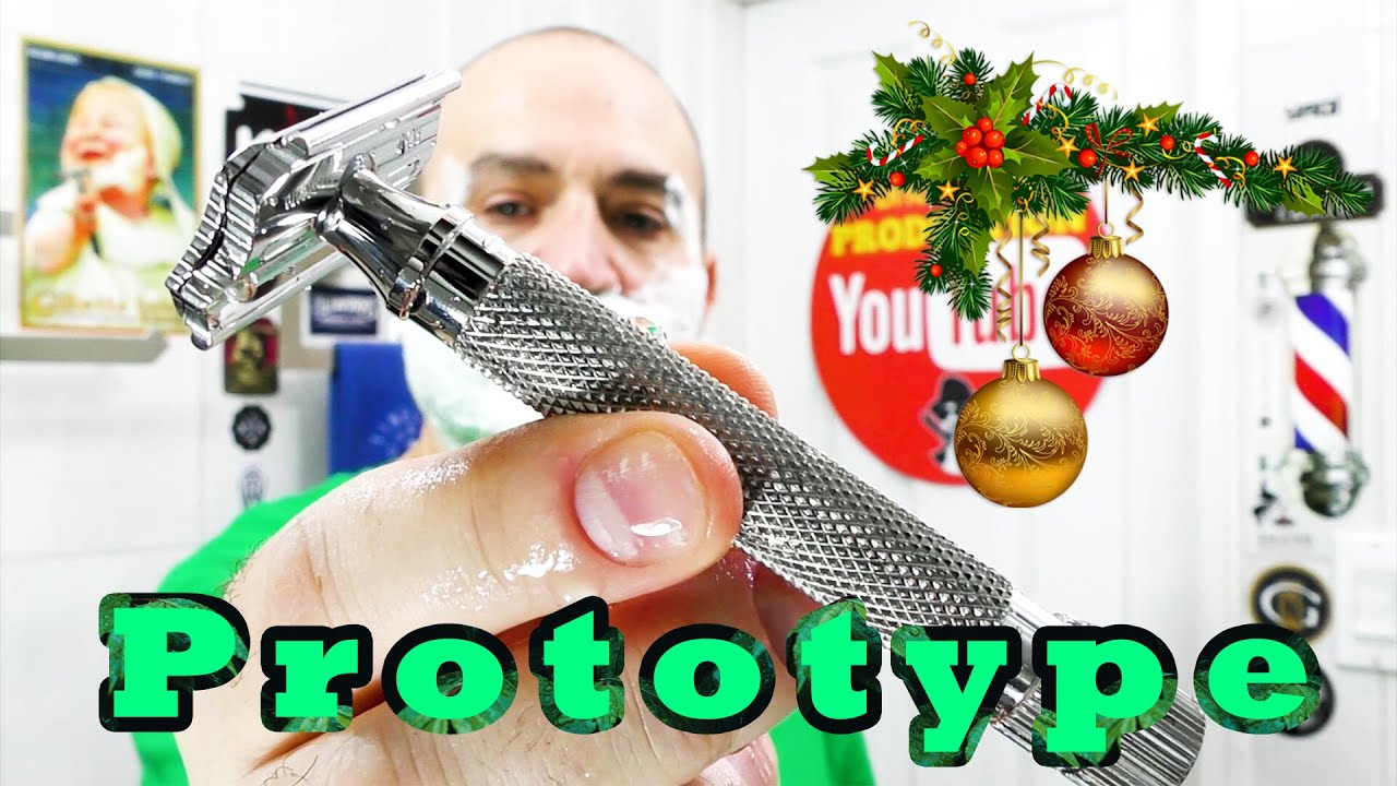 💈Бритье RazoRock Recurve - НОВАЯ БРИТВА - ПРОТОТИП, которая могла поразить своей работой, но 🪒😮🌲