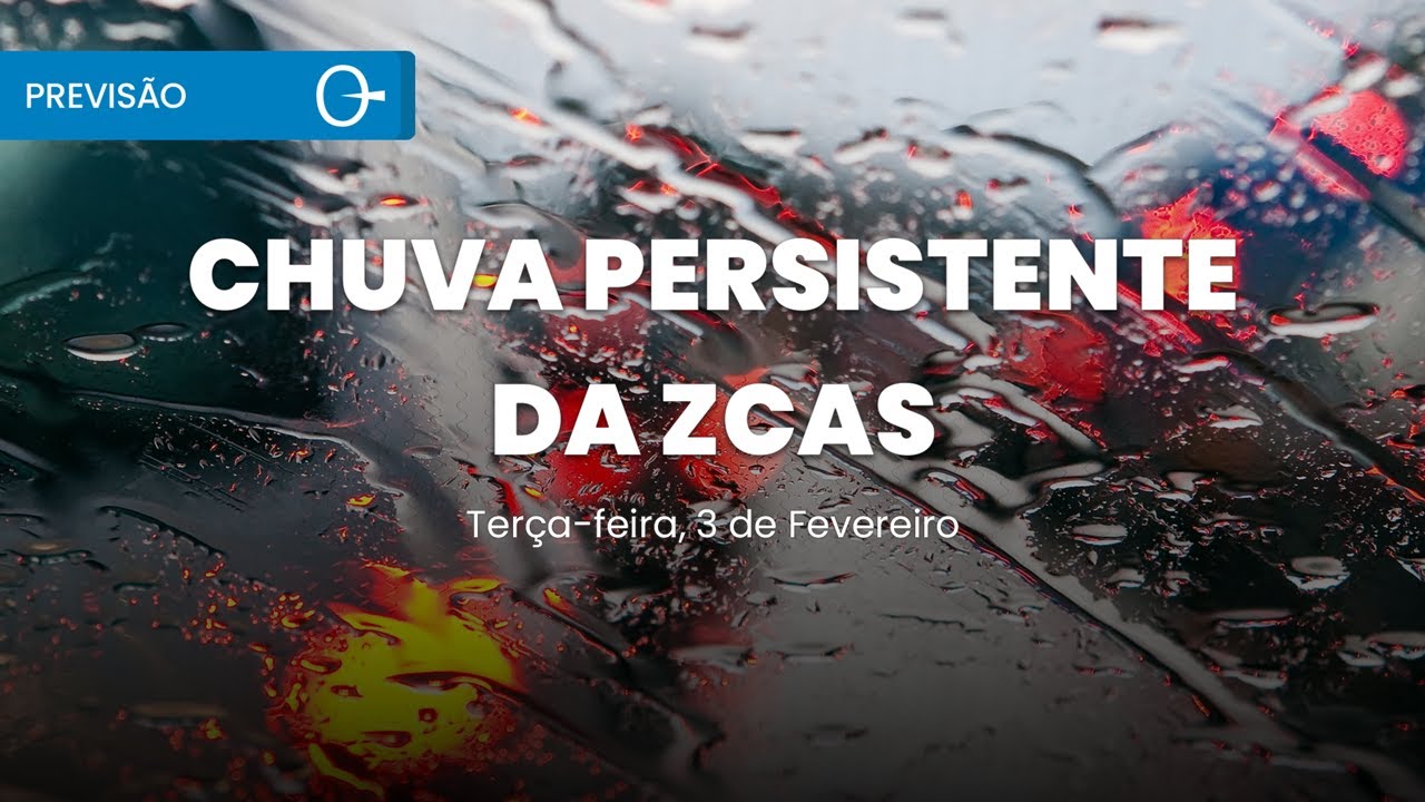 Chuva intensa e volumes elevados colocam Sul e Sudeste em alerta | Previsão 03/02/2026