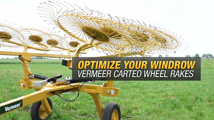 How to make an optimal windrow with Vermeer carted...