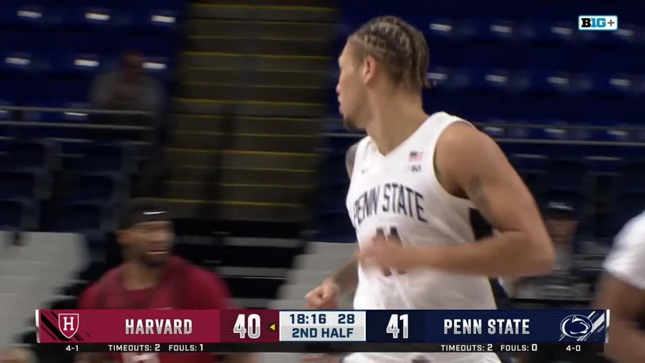 Eli Rice With the Moves vs. Harvard | Penn State Men's Basketball