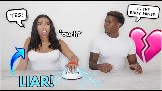 COUPLES LIE DETECTOR TEST! *HE'S NOT THE FATHER*