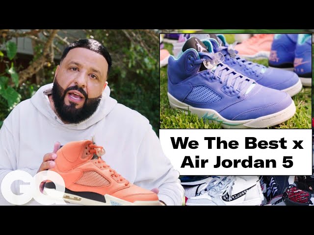 DJ Khaled Shows Off His Sneaker Collection