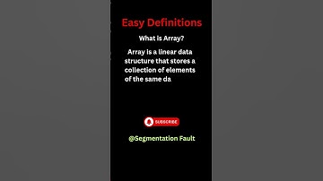 What is Array? #shorts #viralshort #coding #dsa #array