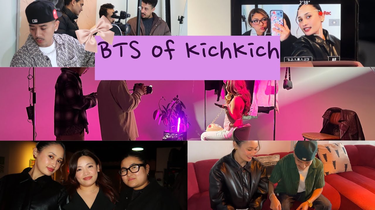 BTS of KICH KICH music video by Fuba Tamang| yanji vlogs 📽️