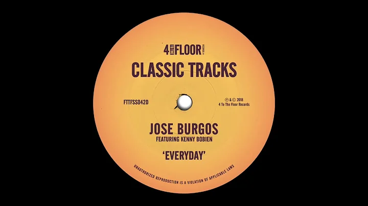 Jose Burgos featuring Kenny Bobien - Everyday (Voc...