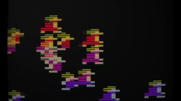 Atari 2600 - Lemmings (WIP) - refining software sprite system