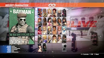 Dead or Alive 6 [PS4] - Command Training: Bayman