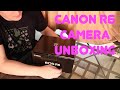 Canon R6 camera unboxing New camera whats in the box