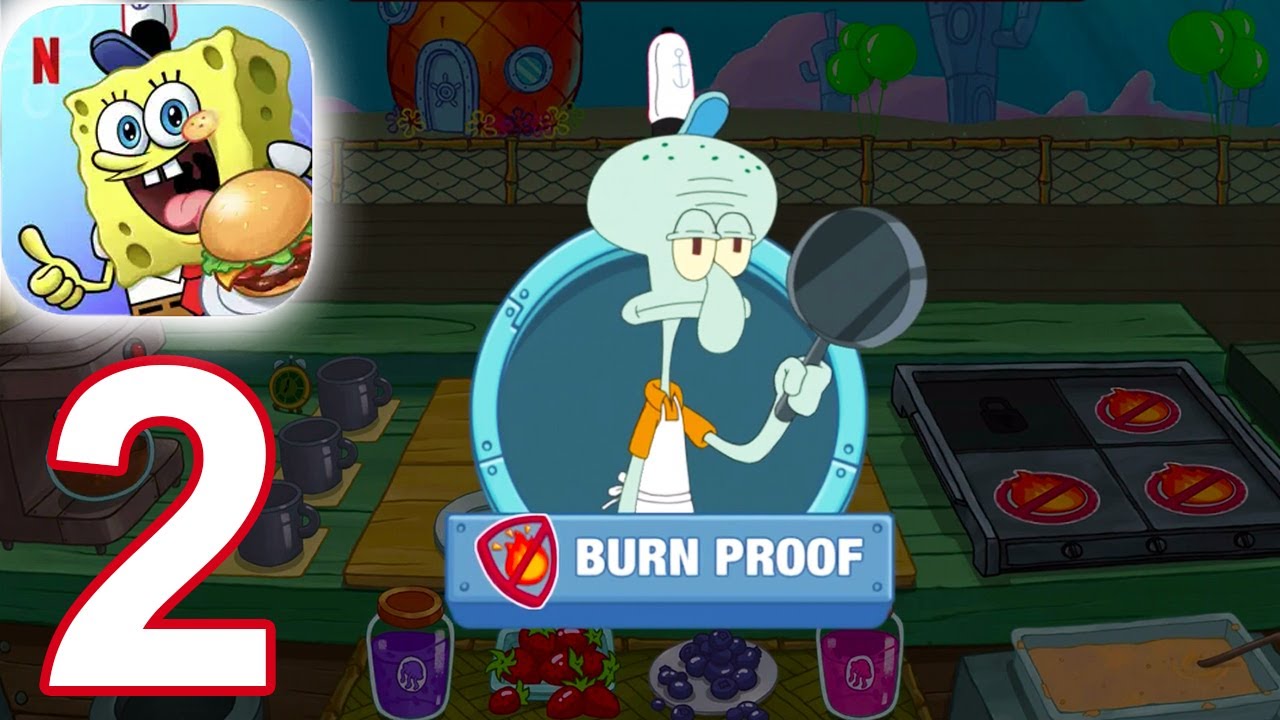 SpongeBob Get Cooking Gameplay Walkthrough Part 2 (iOS Android) YouTube
