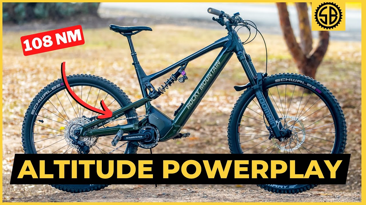 ROCKY MOUNTAIN ALTITUDE POWERPLAY - Super Interesting EMTB with a Crazy 108NM Powerful Motor !