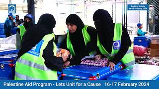 Alkhidmat Palestine Aid Program Highlights 16th & 17th Feb 2024