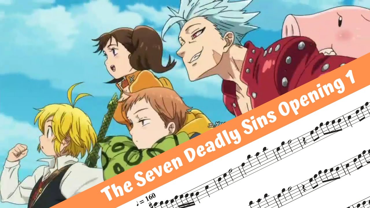 The Seven Deadly sins Opening 1 (Flute) 