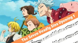 The Seven Deadly sins Opening 1 (Flute)