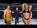 PS5 | Bruce Lee vs. Enchanting Monica [EA Sport UFC 4]🥊
