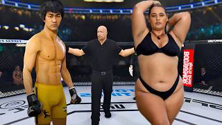 PS5 | Bruce Lee vs. Enchanting Monica [EA Sport UFC 4]🥊