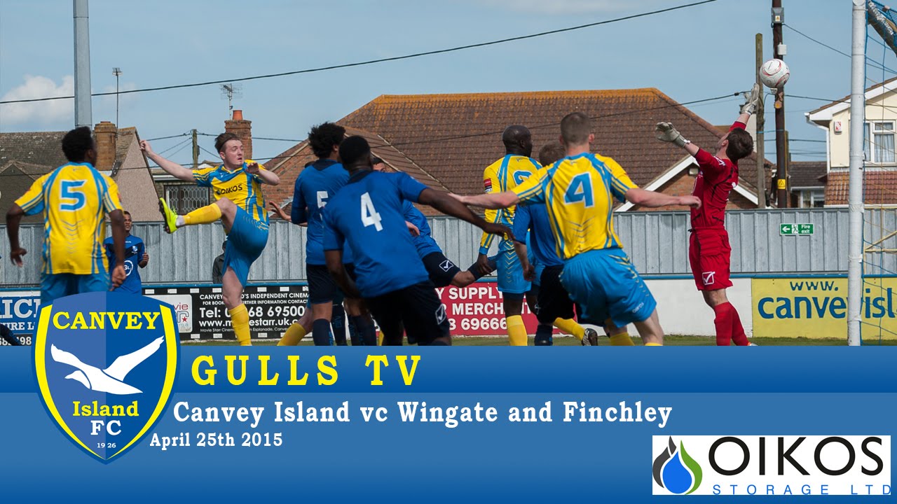 essex property trust Canvey Island 3-2 Wingate & Finchley - 25 April 2015