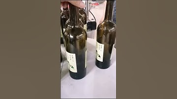 Automatic red wine glass bottle labeling machine vertical wine bottle labeling equipment