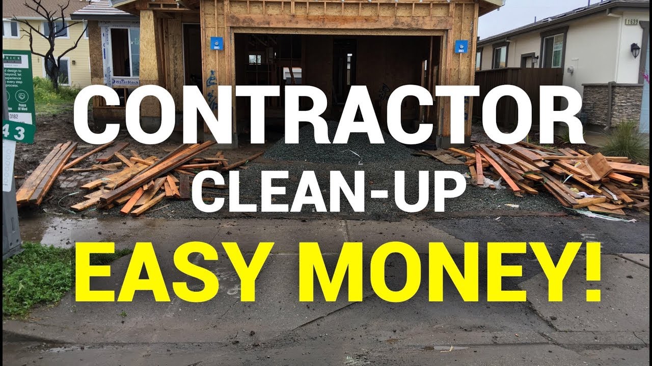 Contractor Clean-Up - JUNK REMOVAL!