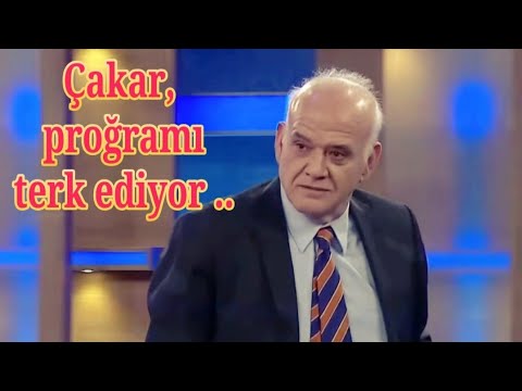 Ahmet Çakar, Ertem Şener tartışması ... Çakar proğramı terkediyor ...
