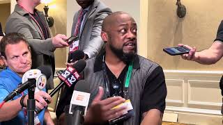 Mike Tomlin on Russell Wilson having ‘pole position’ at quarterback