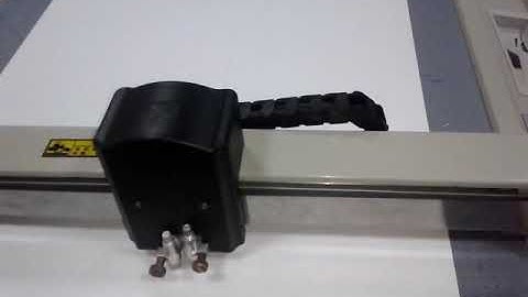 Paper pattern sample cardboard PVC packaging prototyping AOKE CNC flatbed box cutter plotter