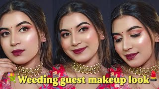 💄Self Party makeup 💄|| Weeding guest makeup ✨#makeup #selfmakeup #ytviral #partymakeup