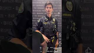 Police NEED to have a commanding presence!