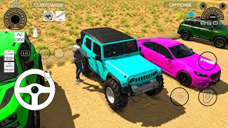 Vehicle Simulator 3D new gameplay - thug life of thar and tractor - funny moments - off-road  screenshot 3
