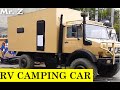 Make Recreational Vehicle Car From Old Truck | Homemade RV Car.