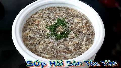 SÚP HẢI SẢN TÓC TIÊN | món ăn đãi tiệc hấp dẫn #Shorts